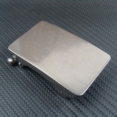 Titanium Clamp closure Buckle Anti allergy Belt Buckle for 1.25&Prime; Belt Z333