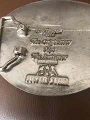 2004 Silver Star Naked Ladies Belt Buckle The Originator Not The Imitator USA
