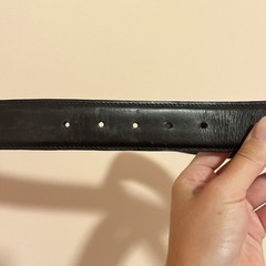 Resistol Mens 34 Black Genuine Leather Western Belt Siskiyou Wyoming Buckle