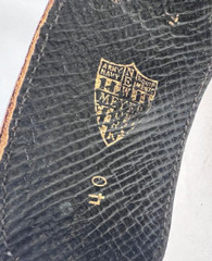 Vtg US Navy Officers Sword Belt And Buckle With Hangers Size 40 Meyer New York