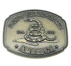 Snake Belt Buckle Western Cowboy Native American Motorcyclist (SNK-06-G)