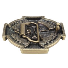 Cross Skull Belt Buckle Western Cowboy Motorcycle Riding Belt Buckle