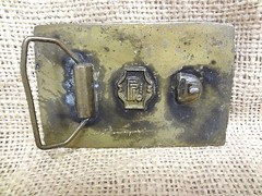 Colorado Centennial 1876-1976 Collectors Brass Belt Buckle Prospecting~FREE SHIP