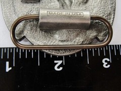 2005 25th Anniv Belt Buckle Rocky Mountain Brake Supply Moose Elko NV Casper WY