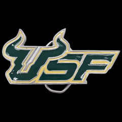 University South Florida USF Rocky Bull NCAA Belt Buckle (New Old Stock)