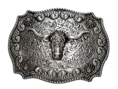 Religion Cross Cowboy Kneeling Prayer And Horse Design Belt Buckle