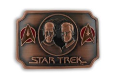 Star Trek Belt Buckle uss enterprise paramount spock Captain Kirk Copper Finish