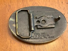 Vintage Long Haul Belt Buckle for Professional Truckers Made in U.S.A.