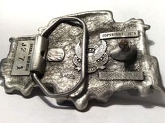 Vintage Train Caboose Belt Buckle Great American Buckle Co