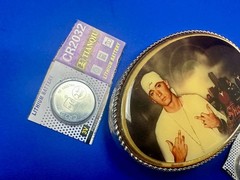 Slim Shady Eminem Led Multi Color Light Flashing Belt Buckle W/ Fresh Battery!