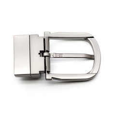 Men Reversible Belt Buckle Alloy Pin Buckle Replacement for 1.3&Prime; Wide belt