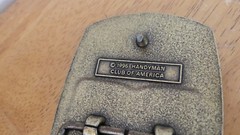 Handyman Club of America Life Member Belt Buckle