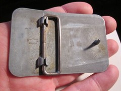 1981 SOUTHERN PACIFIC SALUTES RAIL FAIR SACRAMENTO BELT BUCKLE – GW15