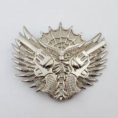 On Sale: Rock Rebel Brand: Silver Wing with Double Pistol Belt Buckle