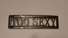TOO SEXY Name Belt Buckle -Put your name or word on Buckle