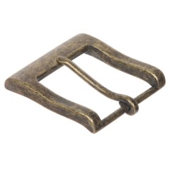 1 1/2&Prime; (38 mm) Nickel Free Single Prong Square Belt Buckle