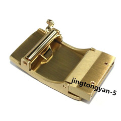 Solid Brass « Mouse » Belt Buckle Automatic Belt Buckles Fits For 35mm Wide Belt