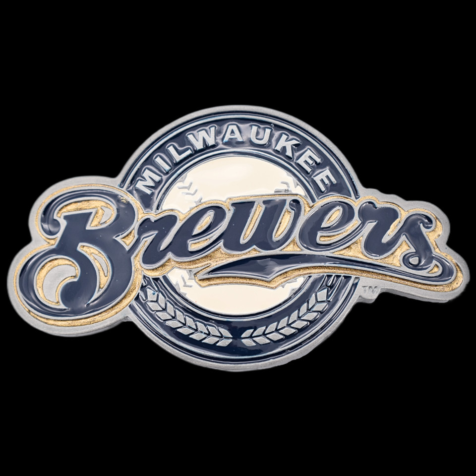 Brewers MLB Major League Baseball Team Belt Buckle (New Old Stock)
