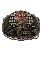 Mac Tools Racing Belt Buckle Brabham Great American Buckle Co Made In USA.