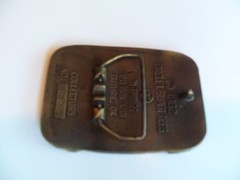 VINTAGE SHOOTING FOR OUR FUTURE NRA BELT BUCKLE NICE ESTATE BUCKLE