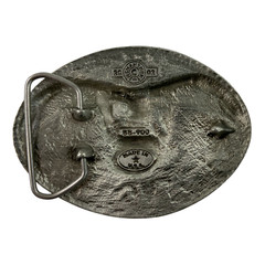 2002 Enchantment Made is USA Eagle and Flag Belt Buckle – America