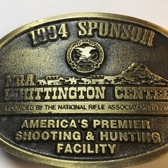 NRA Whittington Center America&rsquo;s Premium Shooting & Hunting Facility Belt Buckle