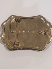 Vintage United States of America One Dollar Coin Belt Buckle USA