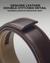 VANNANBA 28 »-34 » Waist (41.34 » Belt Length), Coffee / Dark Brown