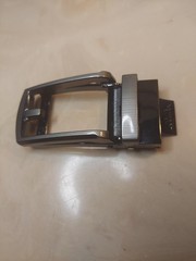 Men Alloy Ratchet Belt Automatic Slide Buckle Replacement