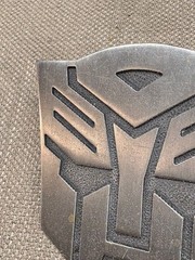 Transformers Metal Belt Buckle deception vintage 3 1/2&Prime;