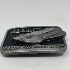 VINTAGE CHEVY CORVETTE AMERICAN CLASSICS VETTE BELT BUCKLE BA-135
