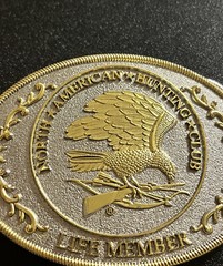 « NORTH AMERICAN HUNTING CLUB LIFE MEMBER » Belt Buckle
