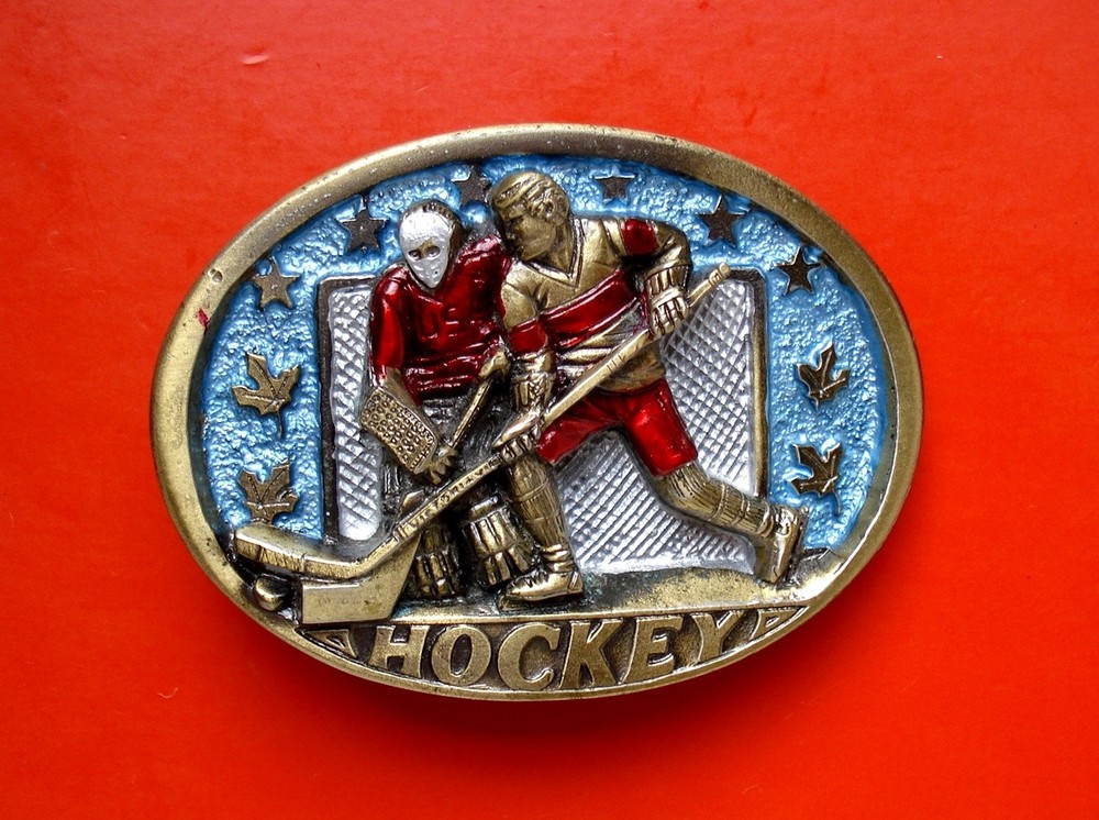 1982 Vintage Hockey The Great American Buckle Serial Number 1061