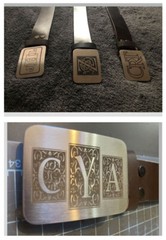 Buckle ONLY. Quality item for 1.5&Prime; belt. Perfect for DIY engraving etching!