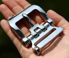 Stainless Steel Single Prong Belt Buckle 1.6&Prime; (40mm) for 1.5&Prime; (38mm) Belts – Dur