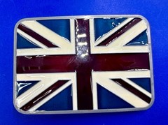 Great Britain Union Flag British Jack United Kingdom Patriotic Belt Buckle