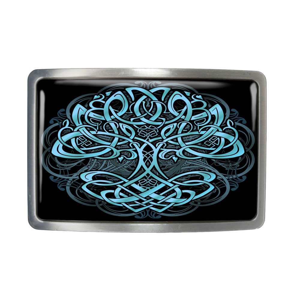 Tree of Life Belt Buckle – Ornate Celtic Tree Pagan Symbol Buckle – 791