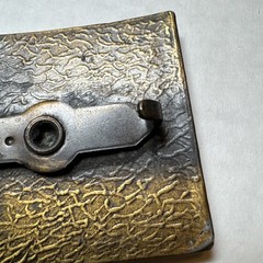 Vintage 1980s Lee Jeans Brass Belt Buckle