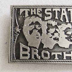 Belt Buckle – Legendary Buckles Jimm Watson 1974 Statler Brothers (some wear)