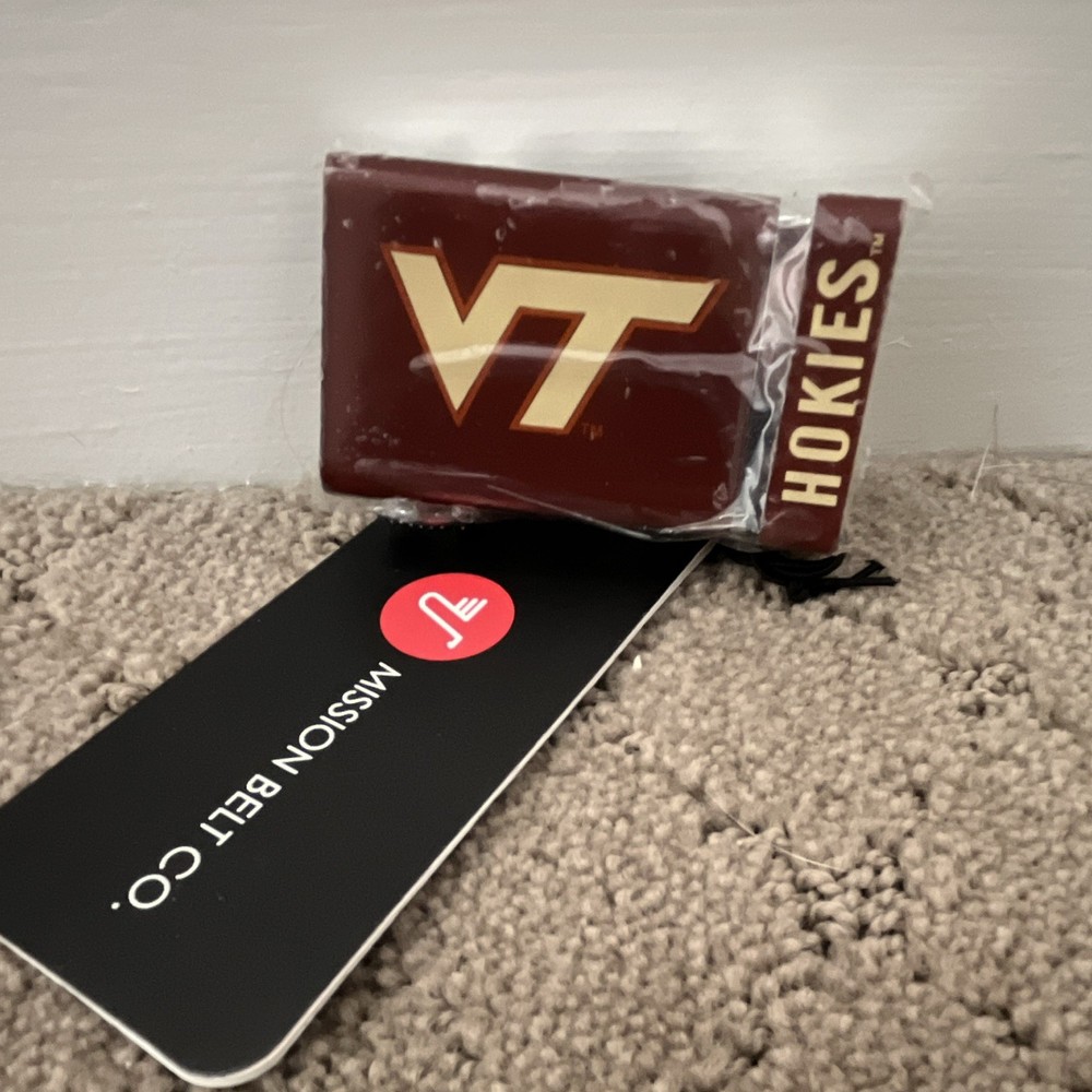 Mission Belt Co. Virginia Tech Hokies Autogrip Automatic Latch Buckle 1.5&Prime;