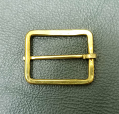 1&Prime; Solid Brass Wireform buckle