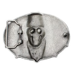 Men&rsquo;s Belt Buckle in Skull Pirates for Native American Cowboy (SK-17)