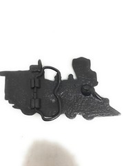 Train Brass Belt Buckle