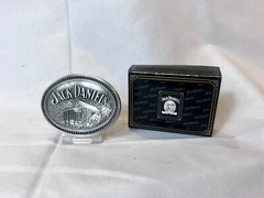 2006 Jack Daniels Belt Buckle Mr. Jack&rsquo;s Office Tennessee Whiskey In Box