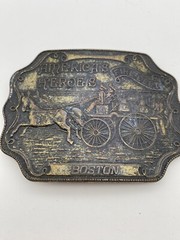 America&rsquo;s Heroe&rsquo;s Fire Dept., Boston Brass Belt Buckle