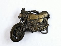Motorcycle Belt Buckle BBB Baron Buckle Solid Brass 1978 Taiwan 6099 Vtg