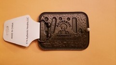 BUCKLE /BELT- JIMI HENDRIX – AMERICAN ROCK GUITARIST 4&Prime;X3&Prime; – 3D RAISED LETTERS