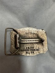 1975 Wyoming Studio Art Works Belt Buckle Jim&rsquo;s Dream