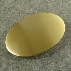 Solid Brass Oval Belt Buckles For 1.5 inch Belt / Men&rsquo;s Belt Pin Buckle Z069N