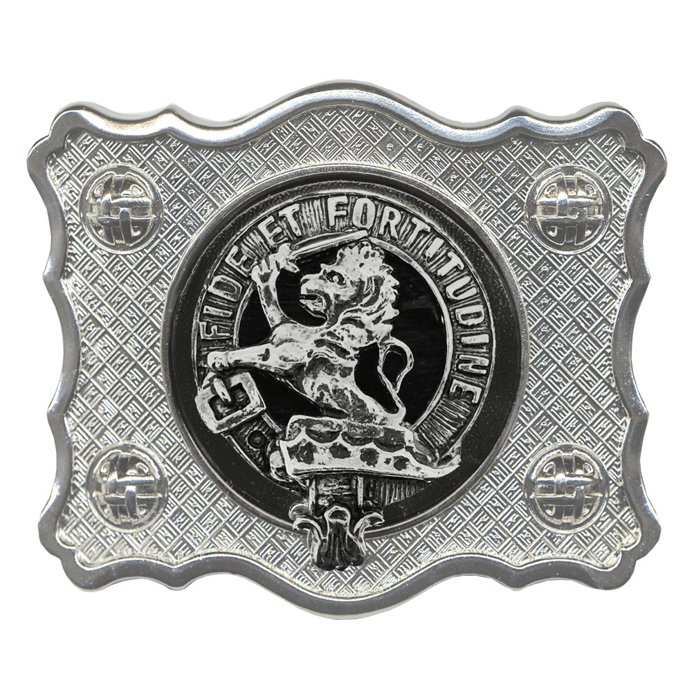 Art Pewter Farquharson Clan Crest Belt Buckle Buckle-C22 Scottish